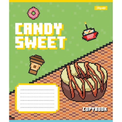 Зошит 1 вересня Candy sweet А5 12 аркушів коса лінія (767201)