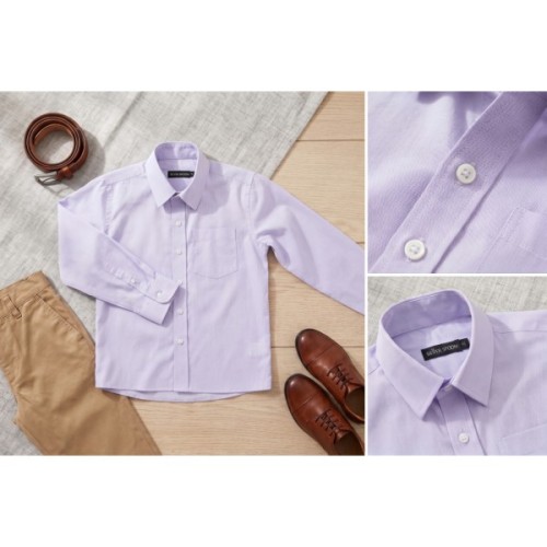 Сорочка дитяча Silver Spoon з довгим рукавом (SS14B-1402-101-A-146B-lilac)