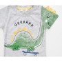 Футболка дитяча Breeze з динозавром (13491-86B-gray)