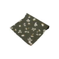 Доріжка на стіл Прованс Шапочки на зеленому 40х140 см (036820)