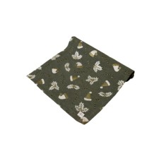 Доріжка на стіл Прованс Шапочки на зеленому 40х140 см (036820)