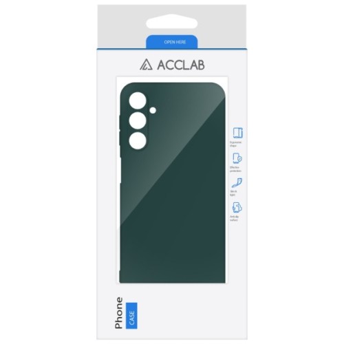 Чохол до мобільного телефона ACCLAB Silicone Case Samsung Galaxy A24 Dark Green (1283126601811)
