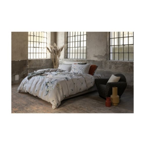 Простирадло Billerbeck LILIA сатин світло-сірий 220х240 см (CN3216380UA1)