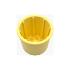 Універсальний посуд для тварин Fiboo Snack Fibeek стакан для повільного злизування ласощів та їжі, жовтий (FIB0241)