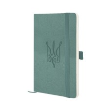 Книга записна Axent Partner Soft Skin Воля 125x195 мм 96 аркушів, клітинка сіро-лазурна (8616-48-6-A)