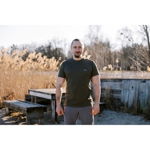 Футболка Tribe Coolpass SS olive 3XL (T-KI-0006-olive-3XL)