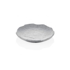 Блюдо Kulsan меламінове кругле сірий граніт d-28 см, h-3,5 см (43028.GG)