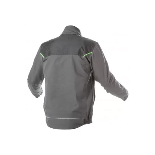 Куртка робоча Hoegert LEMBERG HT5K800-1-3XL 65% поліестер/35% бавовна темно-сіра, 3XL (58) (HT5K800-1-3XL)