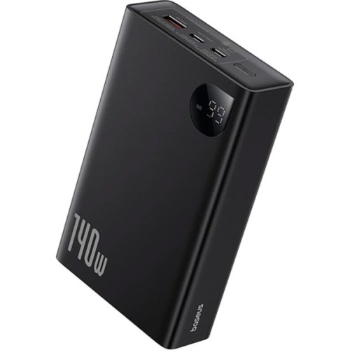 Батарея універсальна Baseus Adaman Metal Digital Display 24000mAh 140W, Black (P10021508113-00) (P10021507112-02 / P10021508113-00)