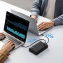 Батарея універсальна Baseus Adaman Metal Digital Display 24000mAh 140W, Black (P10021508113-00) (P10021507112-02 / P10021508113-00)