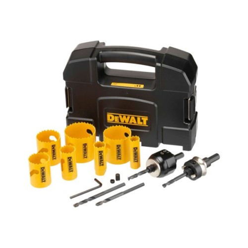 Коронка DeWALT EXTREME BIM, набор коронока-цифенборон, центруюче свердло (DT90355)