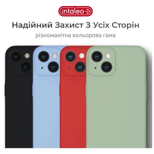 Чохол до мобільного телефона Intaleo SoftShell Apple iPhone 14 Black (1283126557682)