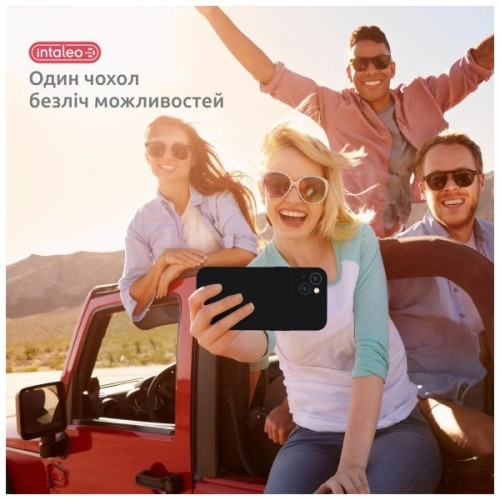 Чохол до мобільного телефона Intaleo SoftShell Apple iPhone 14 Black (1283126557682)