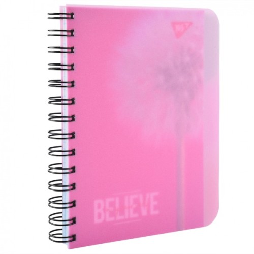 Блокнот Yes В6 Believe in yourself 144 аркуша пластикова обкладинка (681986)