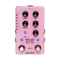 Педаль ефектів Mooer D7 X2 Delay