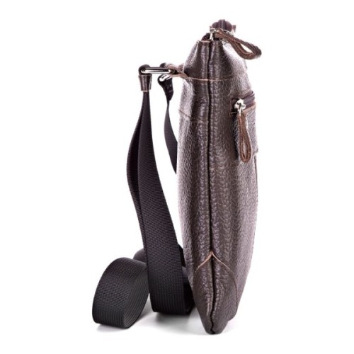 Сумка Shvigel З натуральної шкіри Коричнева (11014)