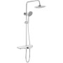 Душовий гарнітур Kroner Armada-W065 + змішувач Essen-W010 (CVS30223)