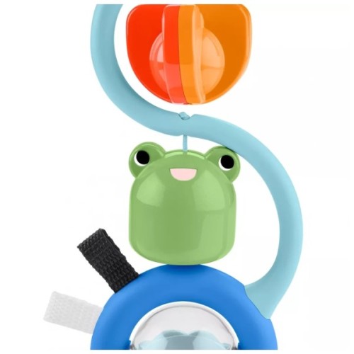 Розвиваюча іграшка Fisher-Price на присосці Жабка й бджілка (JHB46)