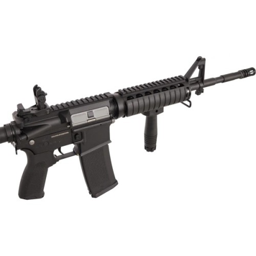 Гвинтівка страйкбольна Evolution Recon SOPMOD 14.5" Carbontech AEG Black (SL-1004)