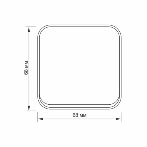 Вимикач Videx BINERA IP20 зовнішній 1кл білий (VF-BNS11-W)