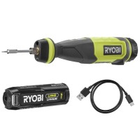 Паяльник електричний Ryobi RSI4-120G акумуляторний, USB, Lithium 4V 2Ah, 460°С, підсвічування (5133006146)