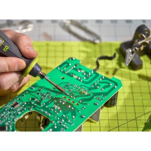 Паяльник електричний Ryobi RSI4-120G акумуляторний, USB, Lithium 4V 2Ah, 460°С, підсвічування (5133006146)