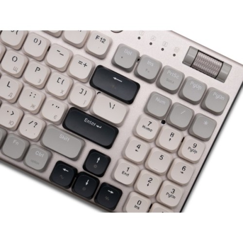 Клавіатура Thunderobot K96 Tri-mode Red Switch UA Grey (6932066308230)