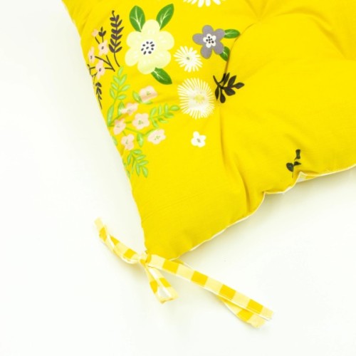 Подушка на стілець MirSon Бязь Принт 17-0428 Indian summer 50х50 см (2200006276715)