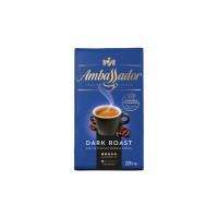 Кава Ambassador мелена 225г вак.уп. "Dark Roast" (am.53589)