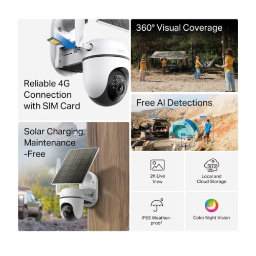 Камера відеоспостереження TP-Link TAPO-C615G-KIT