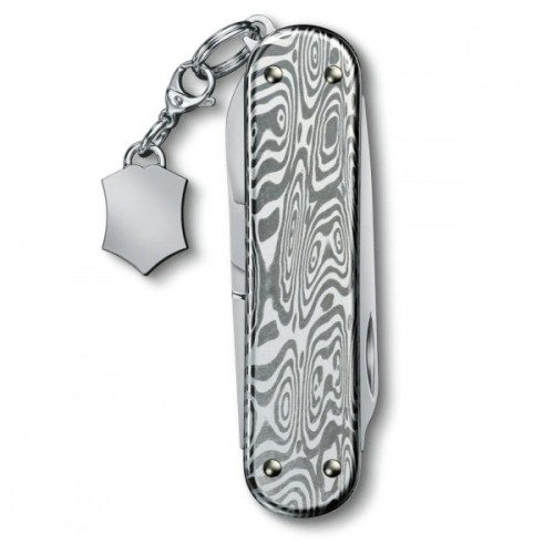 Ніж Victorinox Classic SD Brilliant Damast + брелок-лого (0.6221.34)