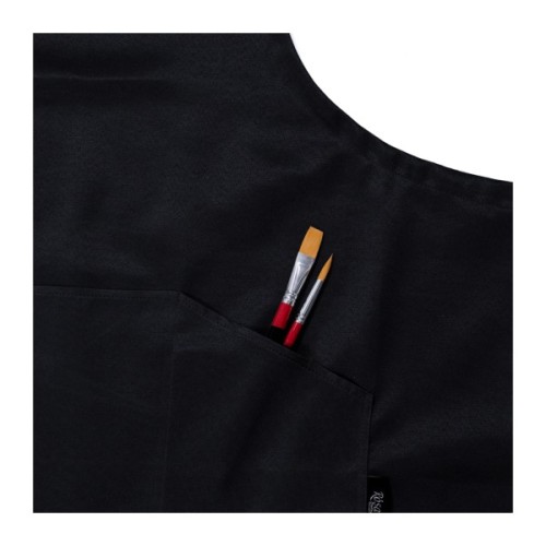 Фартух для творчості Rosa 96*90см, чорний, грета (4823098541684)