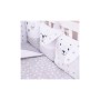 Дитячий постільний набір Верес Smiling animals white-gray new (216.07.110*90)
