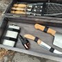Набір для барбекю Metalzavod Майстер BBQ темна текстура (PN-BBQ-TDK)