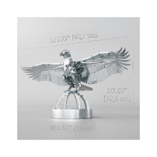 Конструктор Metal Time Колекційна модель Unity Wings Silver Armor Crystal Edition (MT101SWRSK/READY)