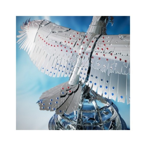Конструктор Metal Time Колекційна модель Unity Wings Silver Armor Crystal Edition (MT101SWRSK/READY)