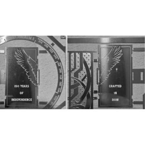 Конструктор Metal Time Колекційна модель Unity Wings Silver Armor Crystal Edition (MT101SWRSK/READY)
