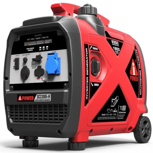 Генератор iPower інверторний, 2.3kW, 220V, 50Hz, 4.2л (SC2300i-H)