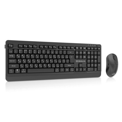 Комплект REAL-EL KIT-555W Wireless Black (EL123100056)