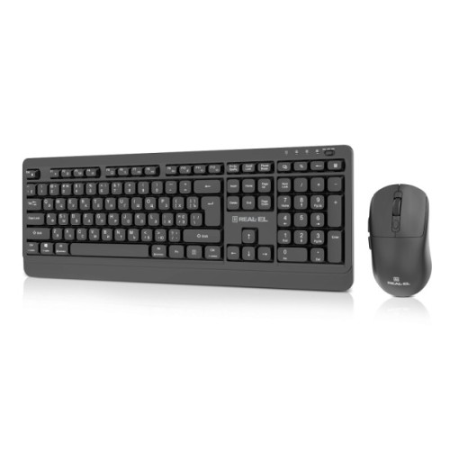 Комплект REAL-EL KIT-555W Wireless Black (EL123100056)