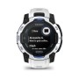 Смарт-годинник Garmin Instinct 3, 45mm, Solar, Whitestone with Whitestone Band, GPS смарт-годинник (010-02934-03)