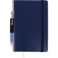 Блокнот Buromax діловий Code L2U A5 у клітинку 96 аркушів обкладинка зі штуч (BM.295106-03)