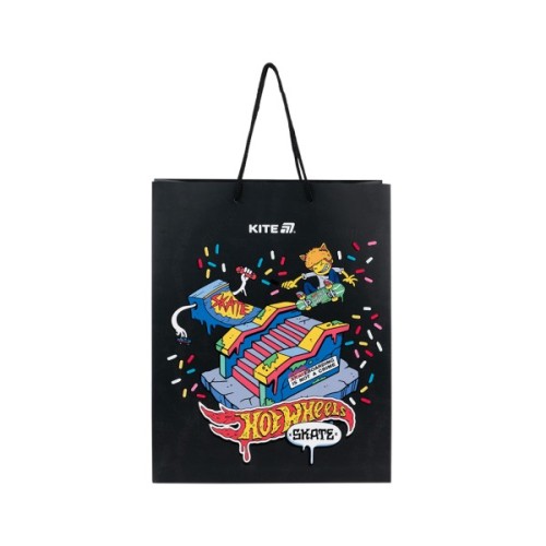 Подарунковий пакет Kite Hot Wheels, 26х32 см (HW25-266)