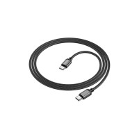 Дата кабель USB-C to USB-C 60W BX87 black BOROFONE (6974443389067)