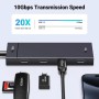 Концентратор Ugreen USB-C to 4xUSB-C 3.2 Gen2 10Gbps CM806 black (35584)