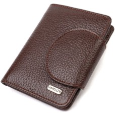Портмоне Canpellini З натуральної шкіри Коричневе (21808)