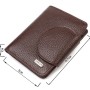 Портмоне Canpellini З натуральної шкіри Коричневе (21808)