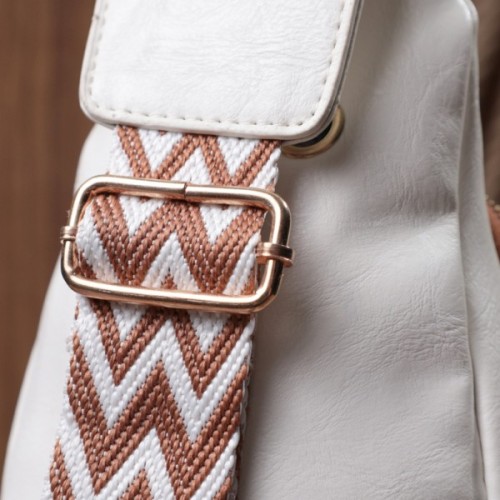 Сумка Vintage З екошкіри Біла (22752)