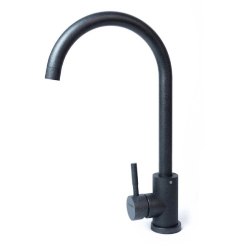 Мийка кухонна Adamant Ovum графіт + змішувач + дозатор (1824296900413)