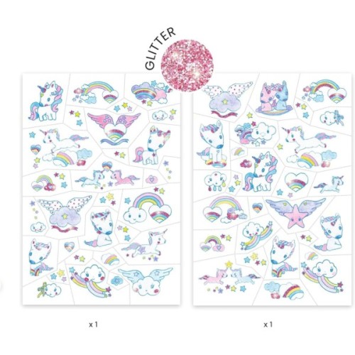 Набір для творчості Djeco Наклейки на тіло Єдиноріг (DJ09575)